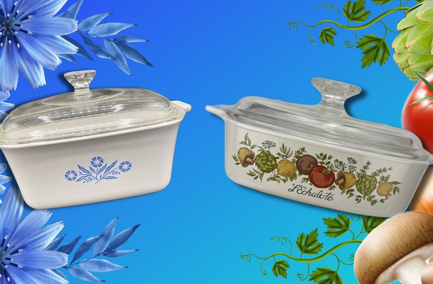 Blue Cornflower Spice o life Corning Ware