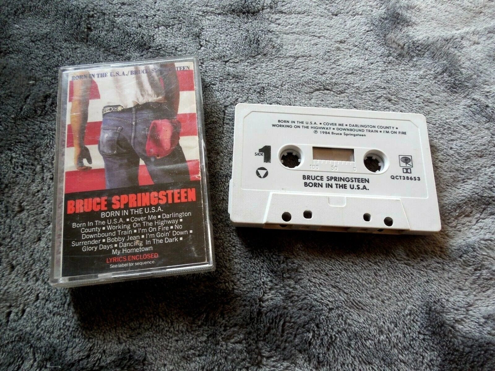 Bruce Springsteen Born In The USA Cassette Tape