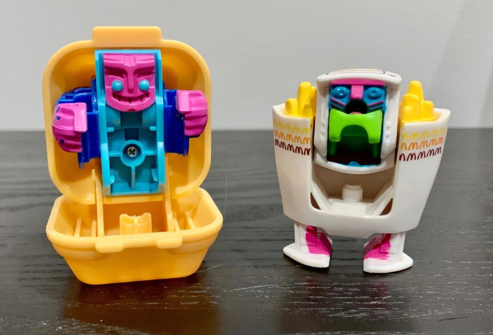 1987 McDonalds Food Changeables Robot Transforming Happy Meal Toys Lot of 9
