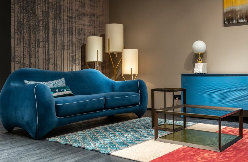 An Interior of a Living Room