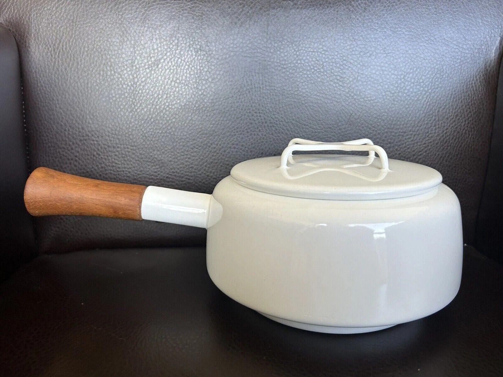 Dansk Kobenstyle White 2 Quart Metal Covered Saucepan 10054354