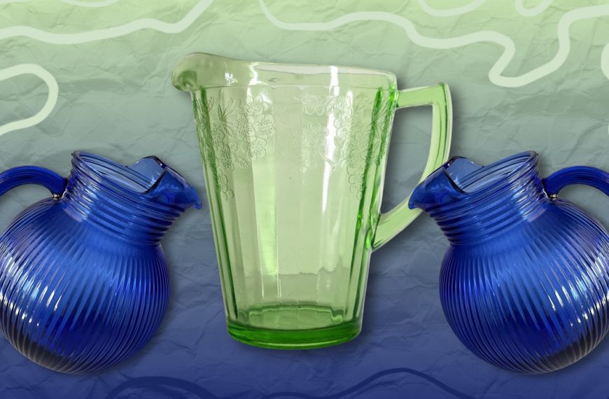 Depression Glass Pitchers