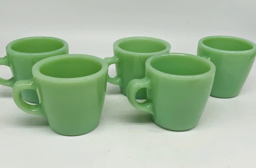 Fire-King Jadeite Mugs
