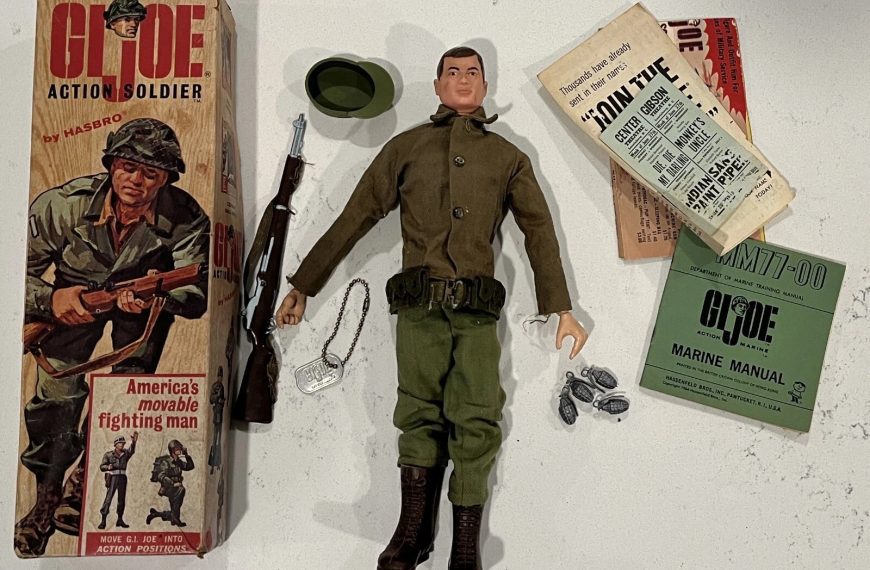 1964 Hasbro - G.I. Joe Action Soldier Figure #7500 in Original Box