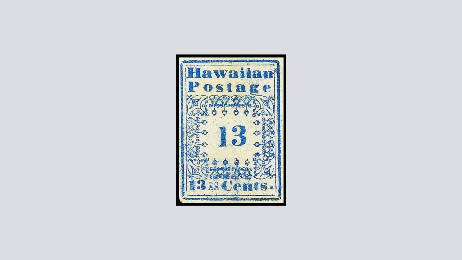 1 ⁄ 1 More details Stamp of Hawaii, 13 c., 1851