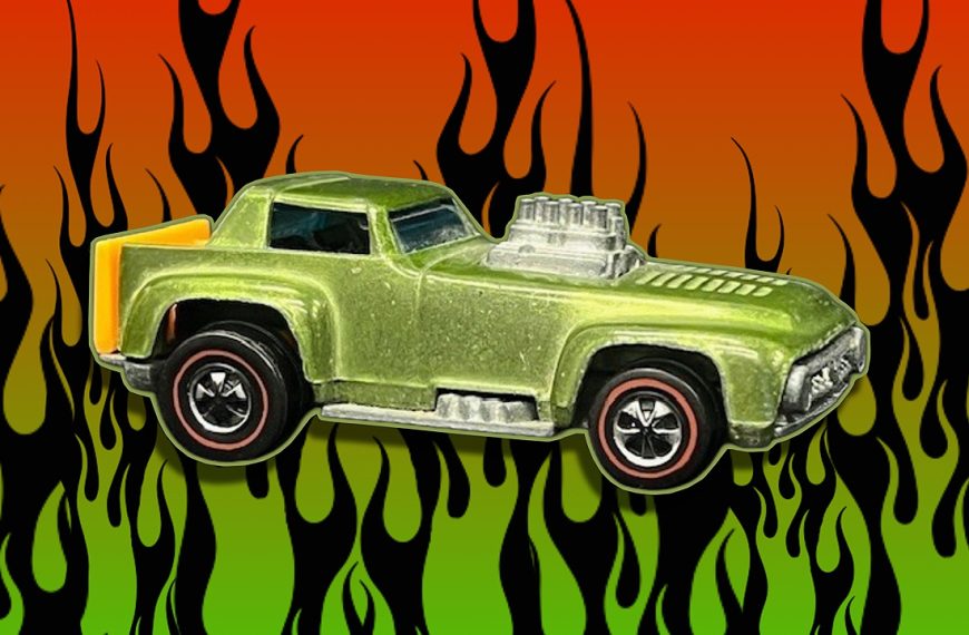 Vintage Hot Wheels Redline SHORT ORDER 1970 Green Apple