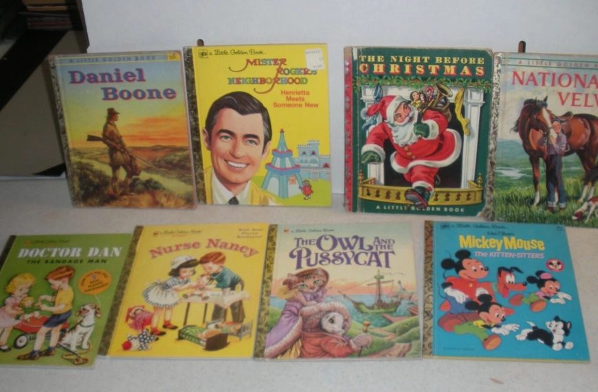 8 Vintage Little Golden Books Most are First Editions