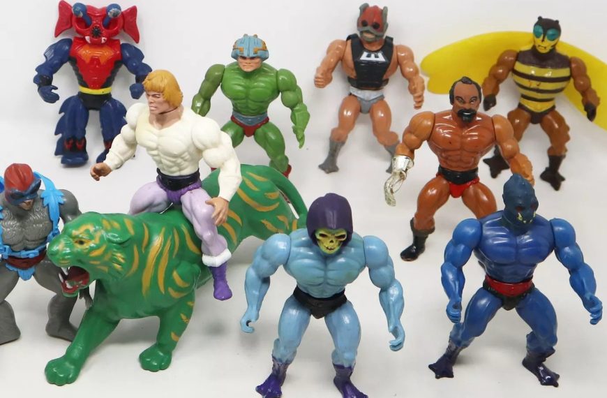 VINTAGE 1980s 80s MATTEL MOTU HE-MAN MASTERS OF THE UNIVERSE ACTION FIGURES LOT