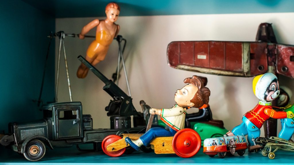 Old vintage toys