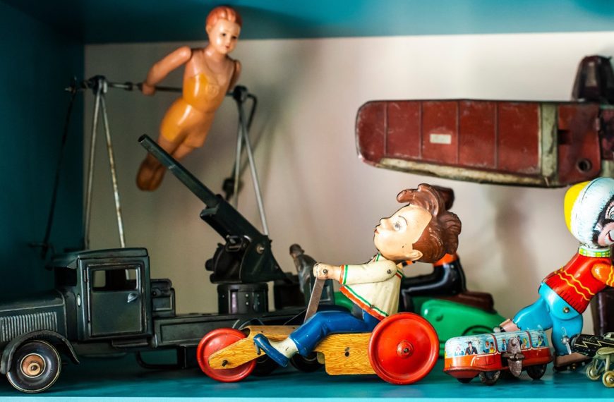 Old vintage toys