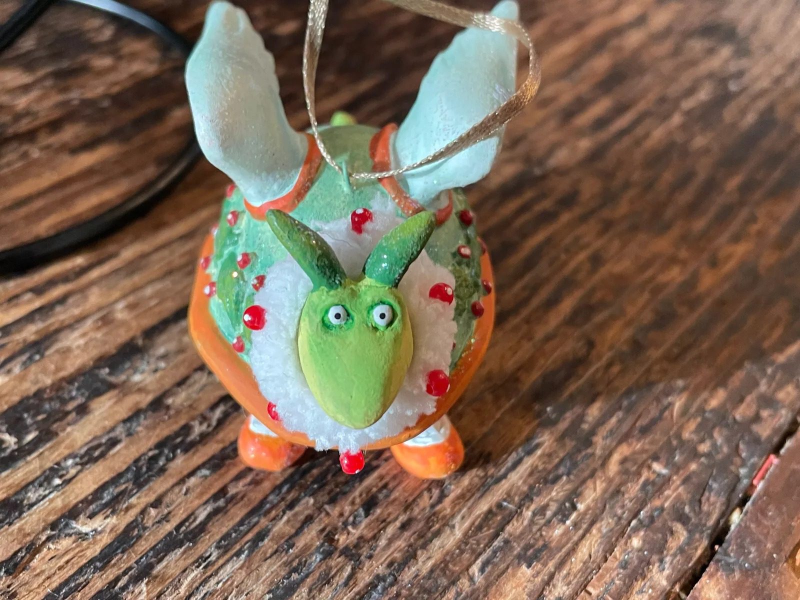 Patience Brewster 12 Days of Christmas Mini Turtle Dove Ornament 2012 Krinkles