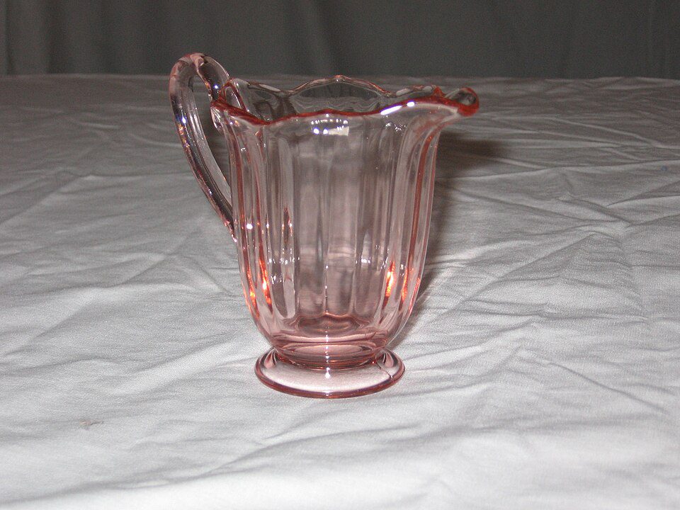 This is a pink creamer.