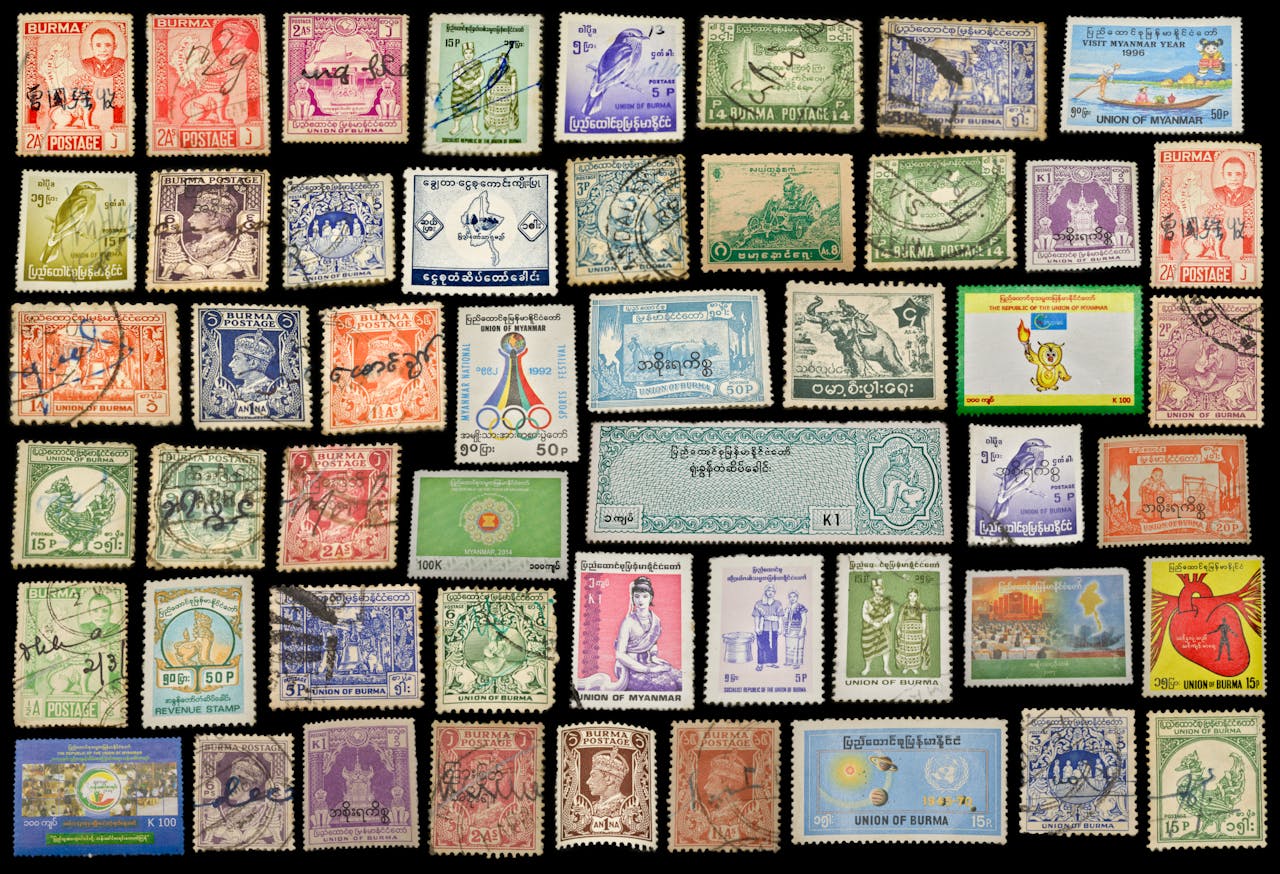 Collection of Postage Stamps