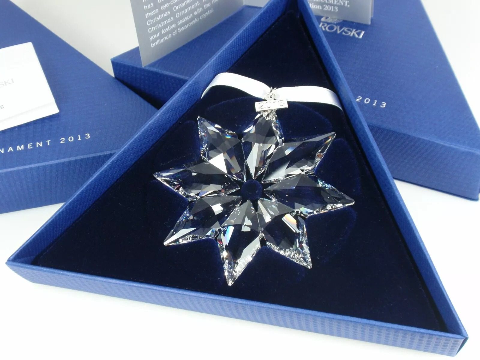 SWAROVSKI CHRISTMAS ORNAMENT 2013 MIB #5004489