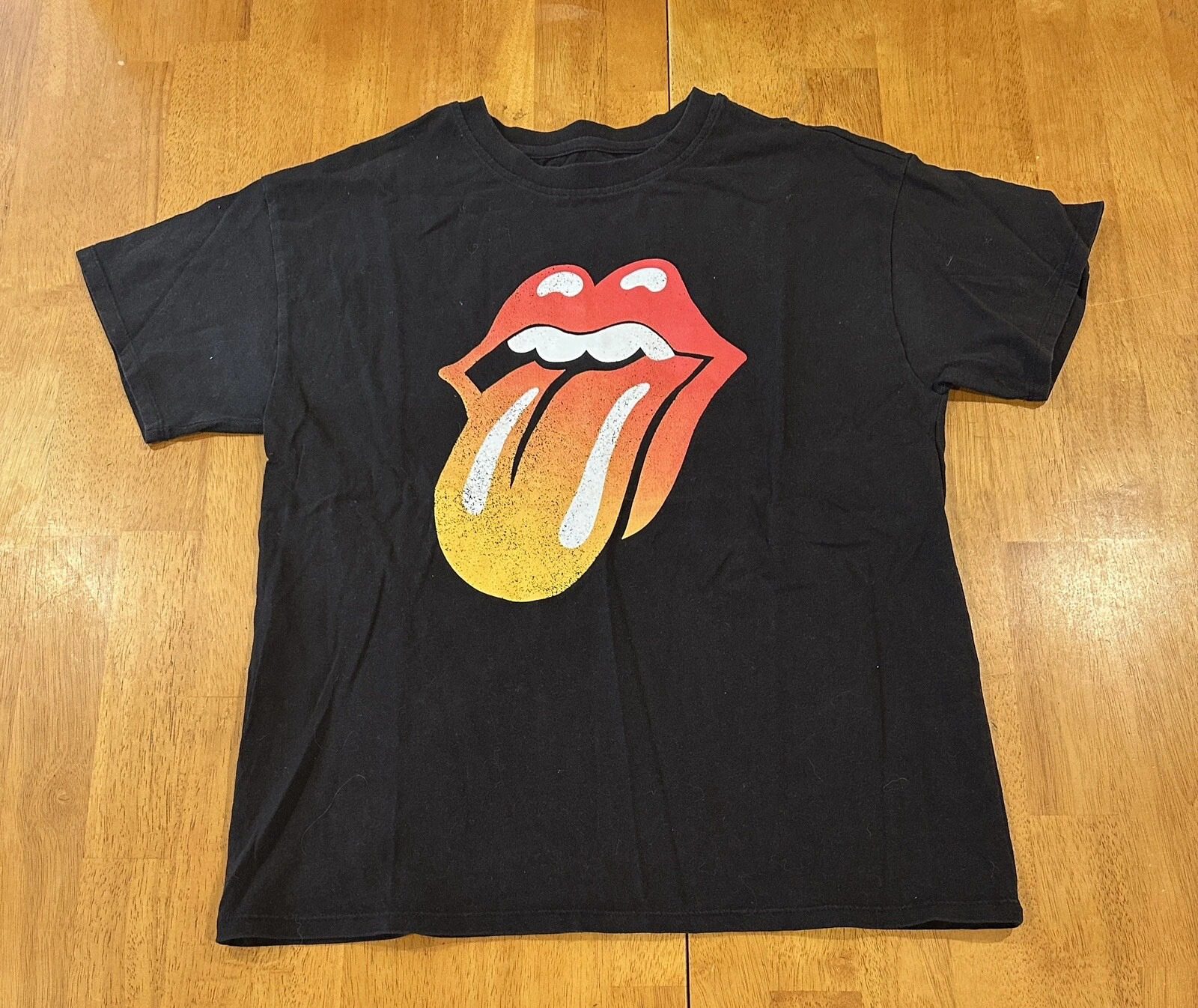 The Rolling Stones Tongue Logo T Shirt Small