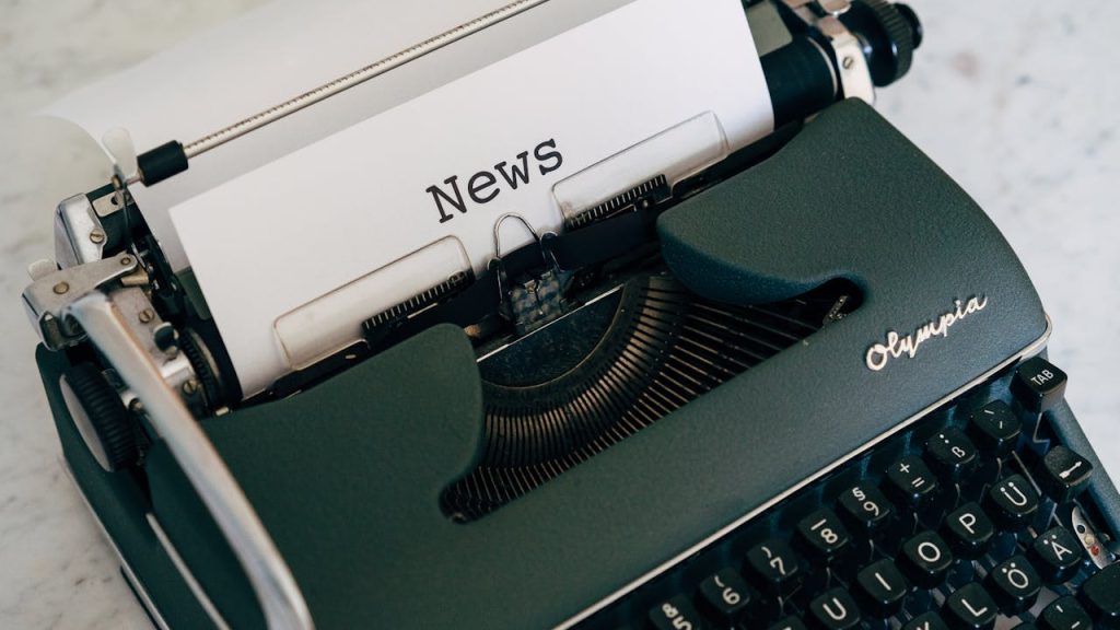 Close-up Photo of Vintage Typewriter