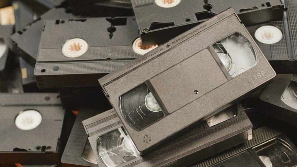 VHS tapes