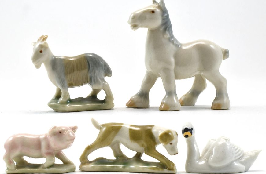 WADE WHIMSIES SET 10, 1959 "FARM ANIMALS" PRODUCTION 1 YEAR RARE