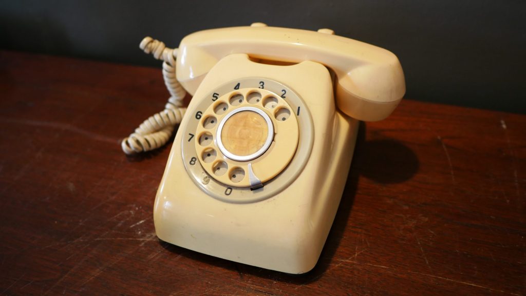 high-angle-view-telephone-table