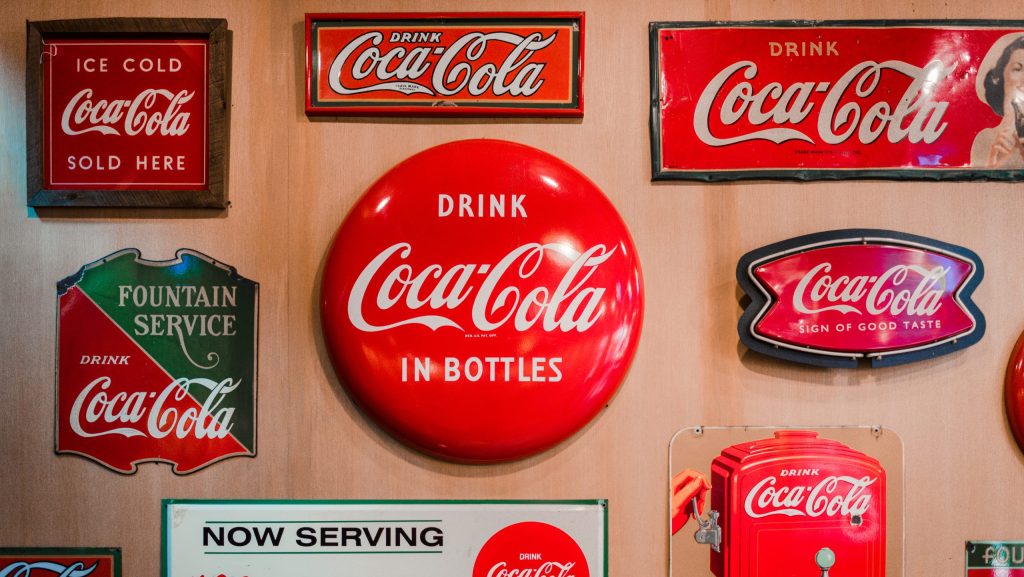 coca cola sign