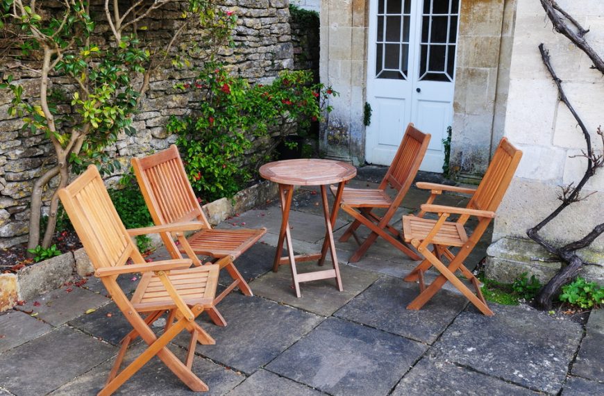 teak furniture outdoor