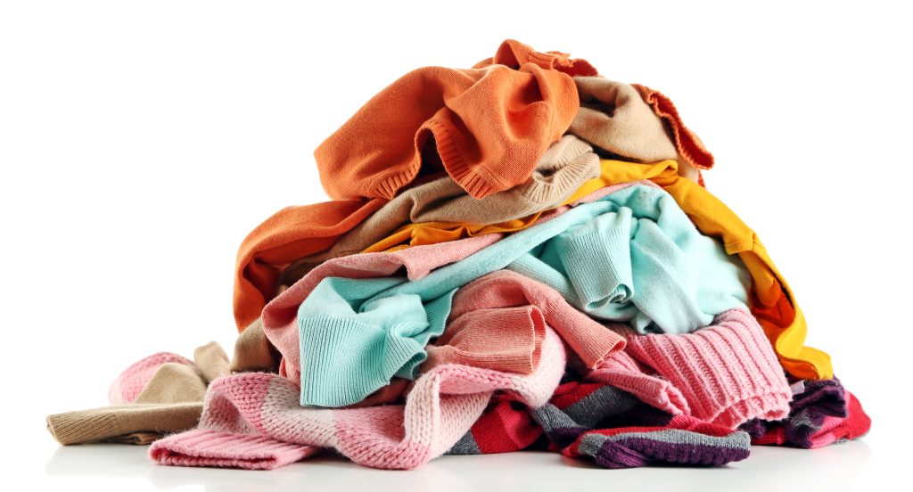 pile of clothes