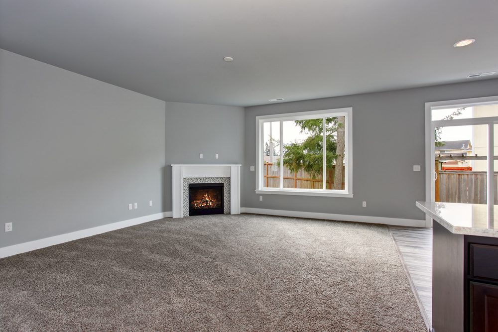 Wall-to-wall carpeting