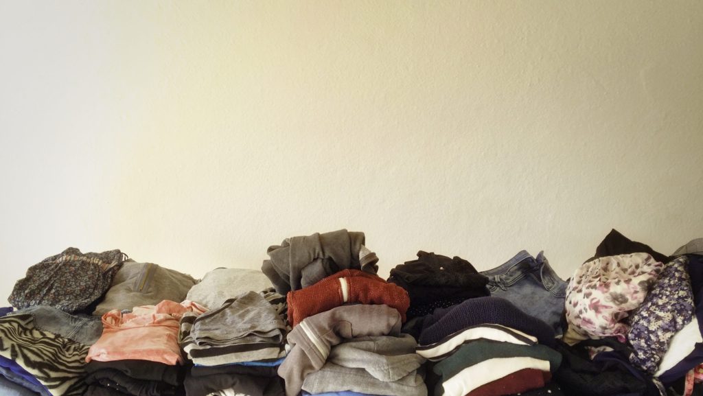 stack of clothes