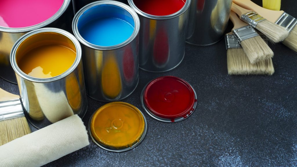 paint cans