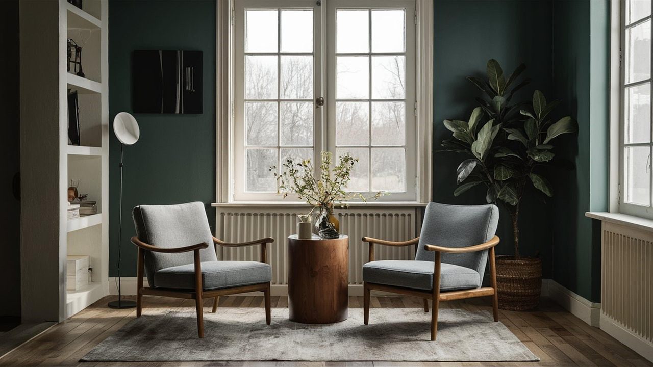 ai generated, chair, furniture, seat, office chair, home chair, room