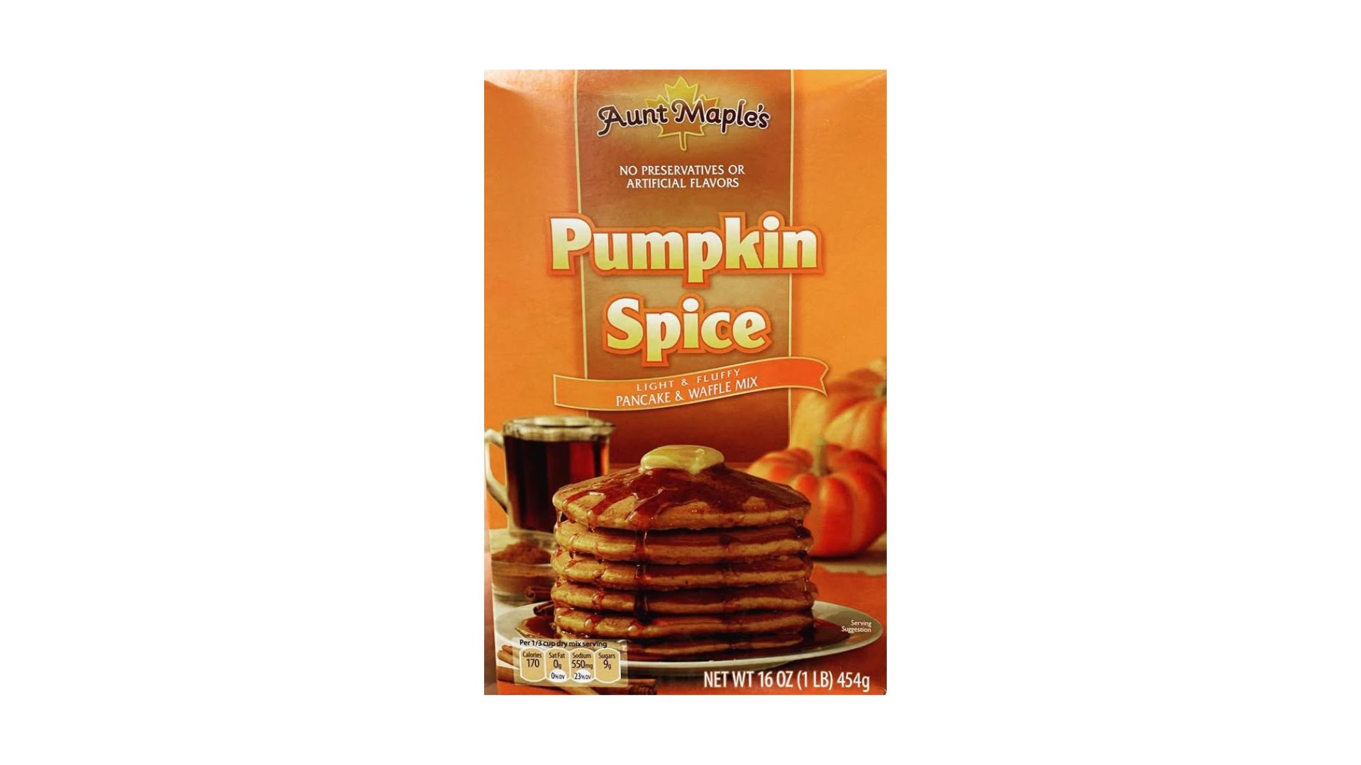 Aldi’s Pumpkin Spice Pancake Mix