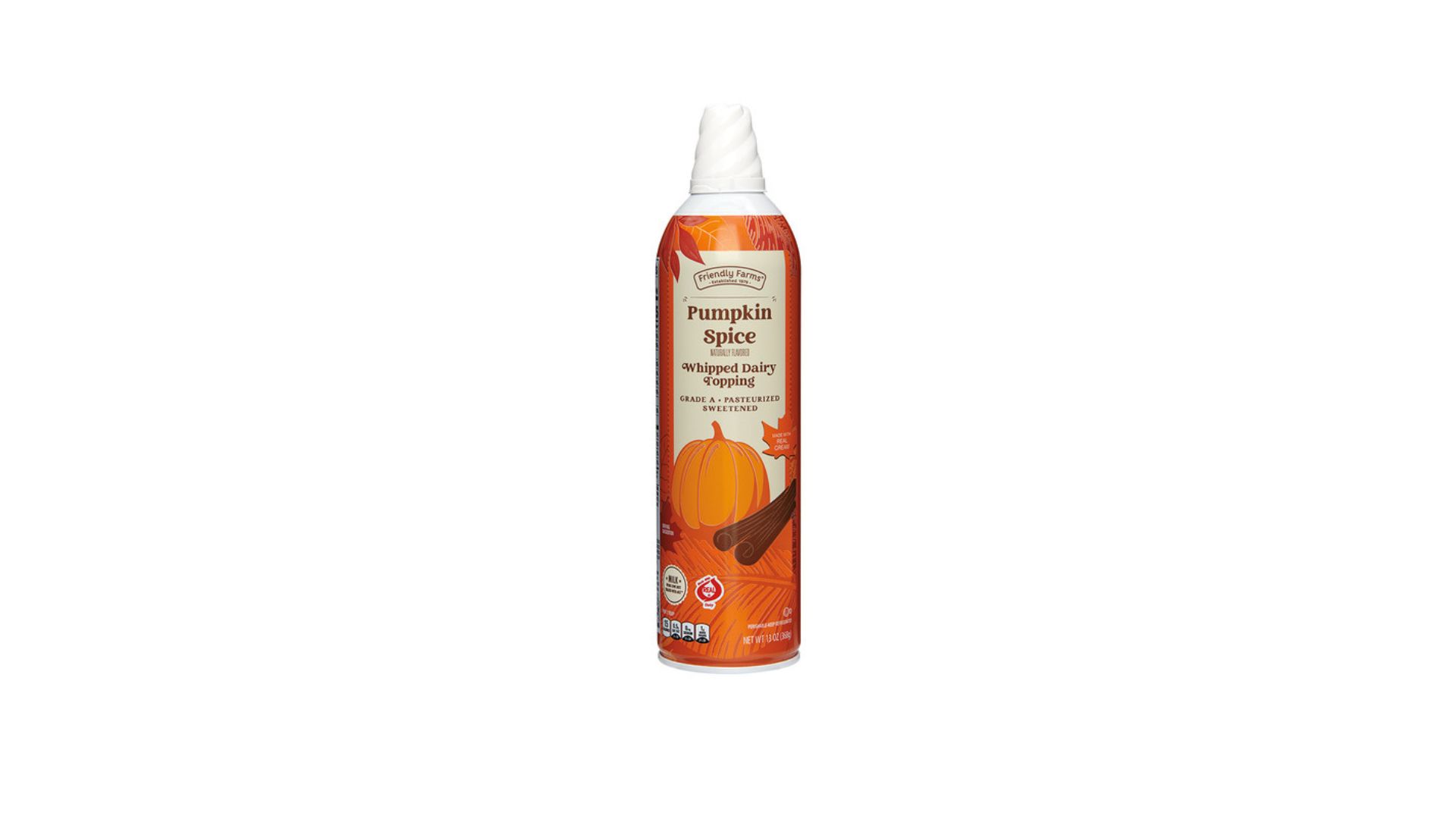 Aldi’s Pumpkin Spice Whipped Dairy Topping