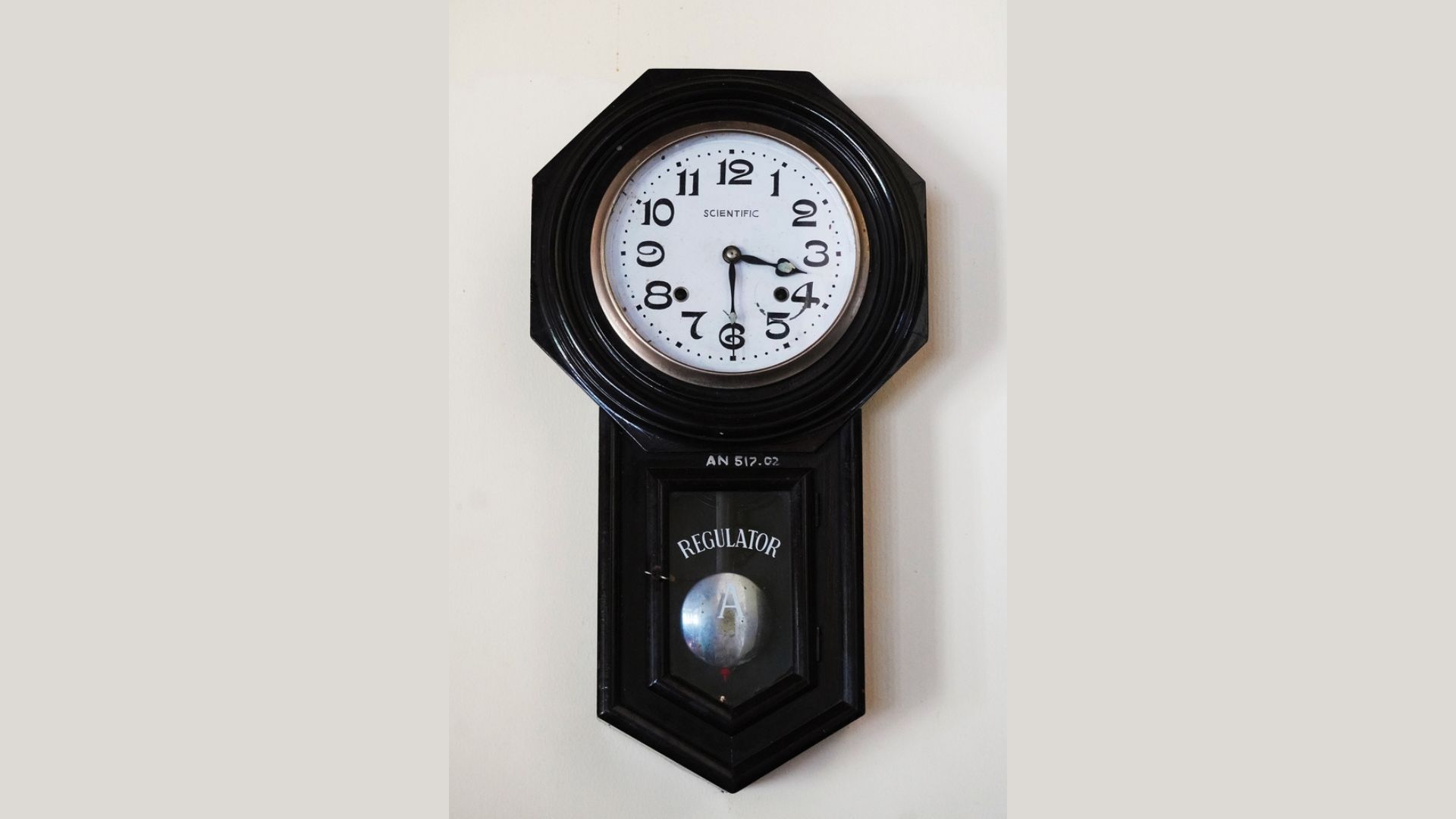 Antique Regulator Wall Clock