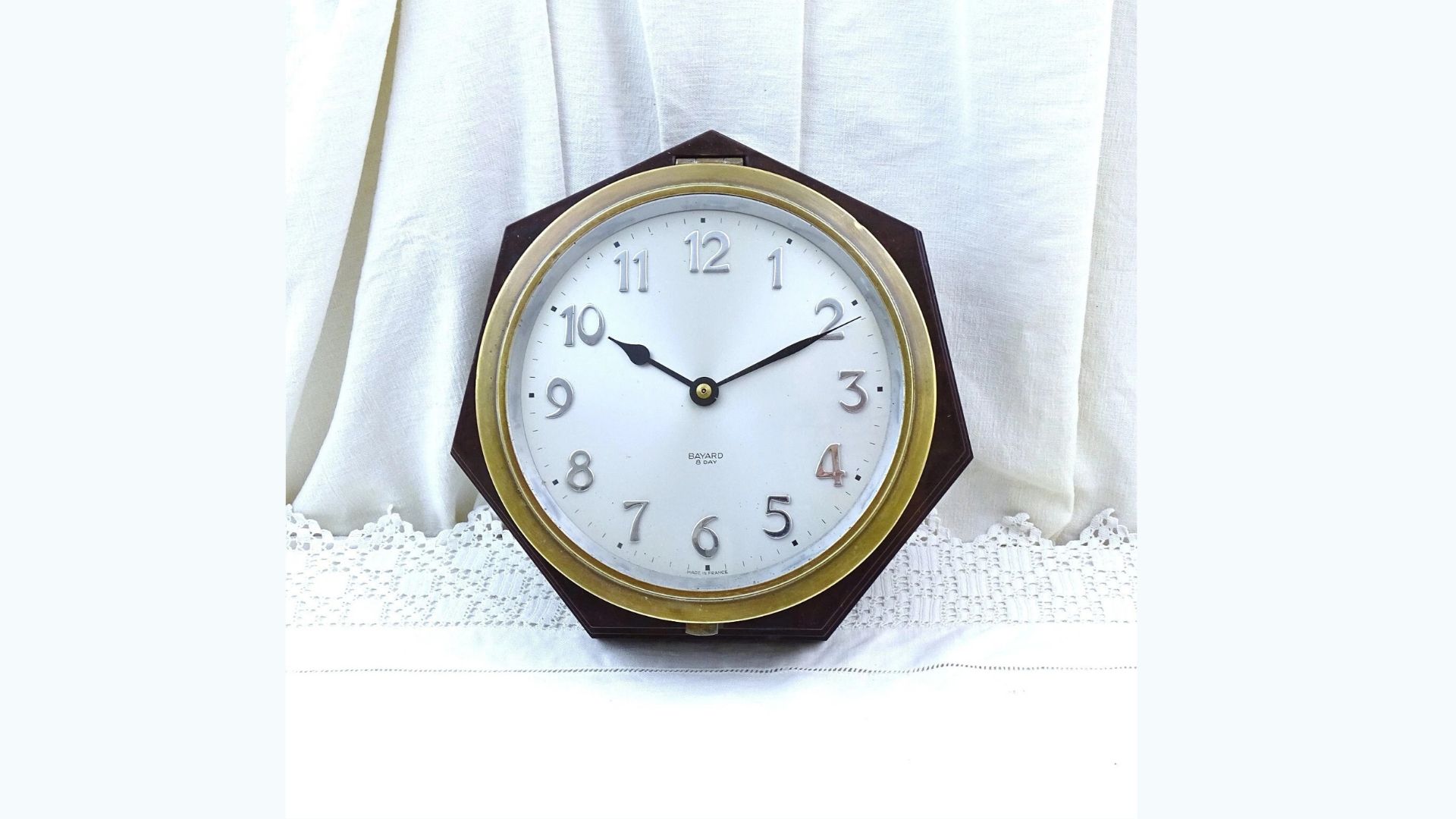 Art Deco Bakelite Wall Clock