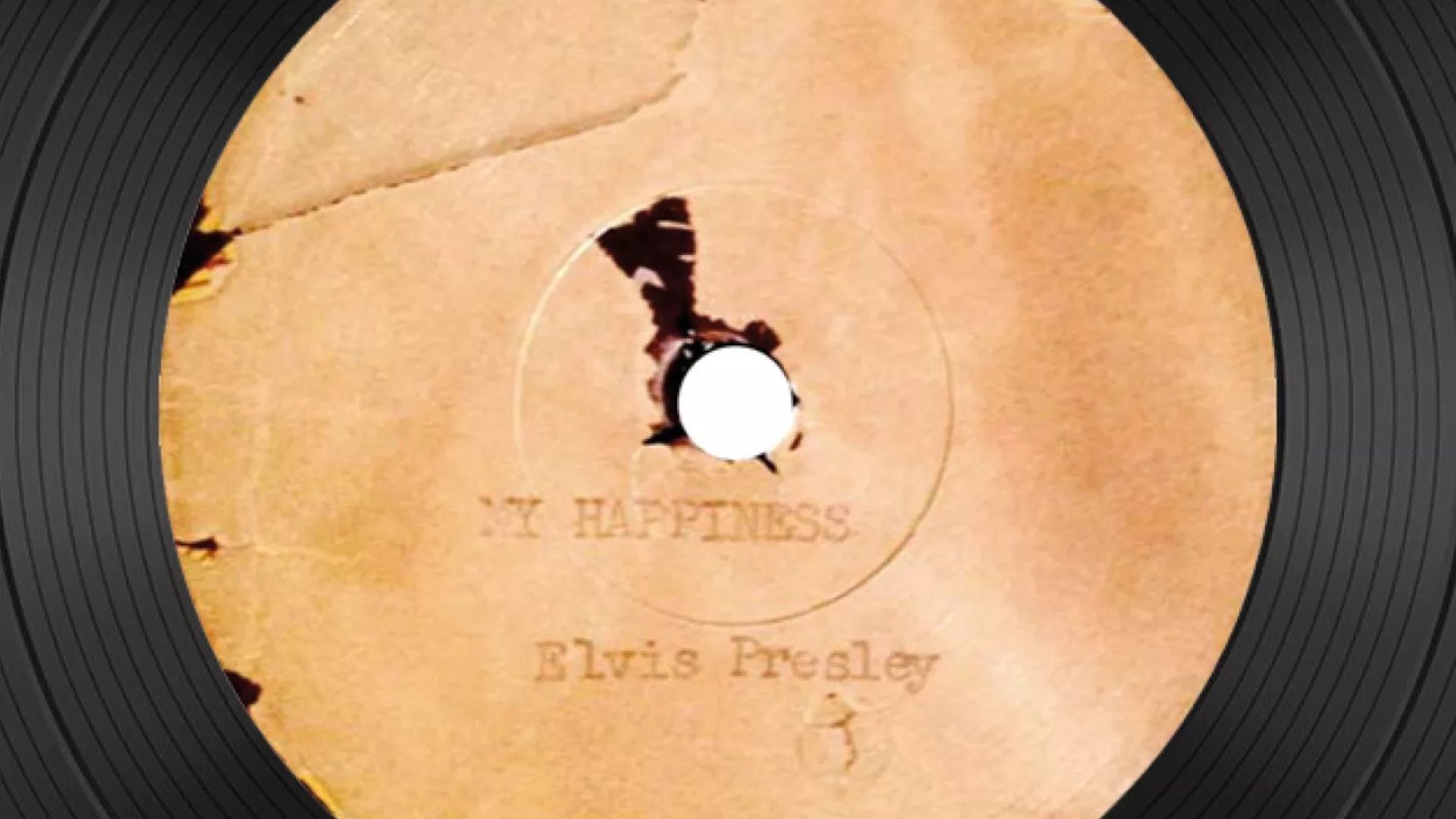 Elvis Presley's "My Happiness" Acetate First Recording
