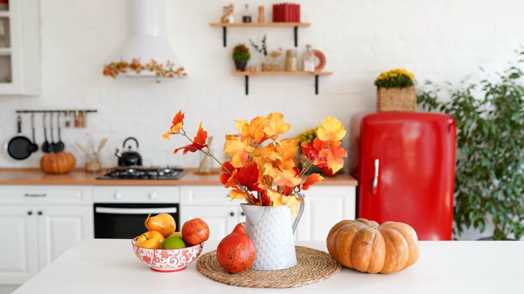 Fall kitchen decor