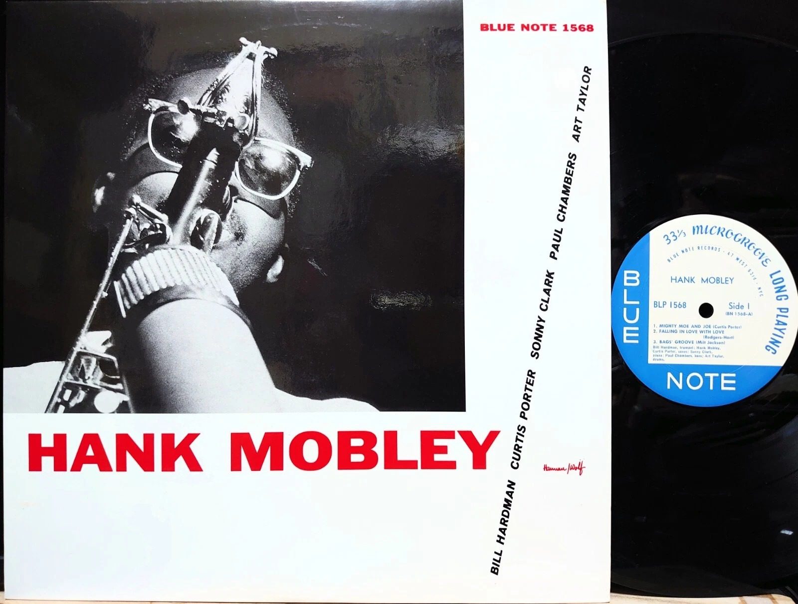 HANK MOBLEY "BLUE NOTE 1568" Classic Records QUIEX SV-P MONO 200g EX/EX
