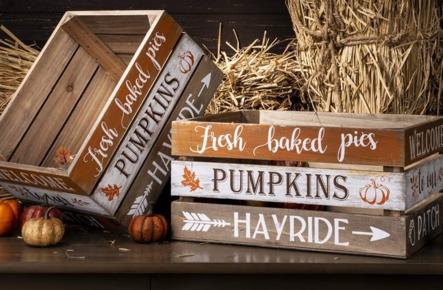 Michael’s Pumpkin Crates