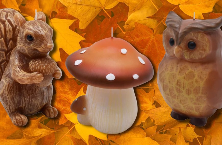 Michael’s fall animal candles