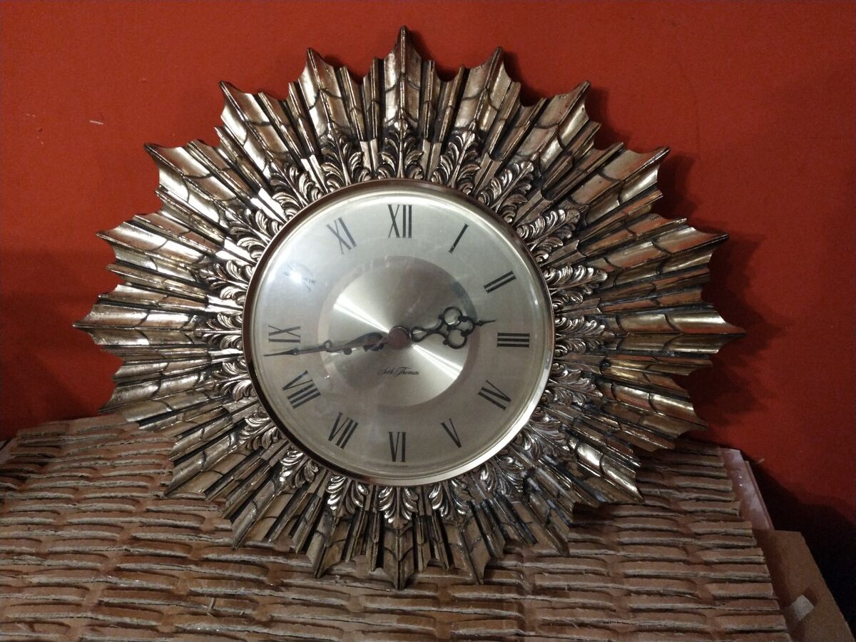Seth Thomas Sunflower Clock
