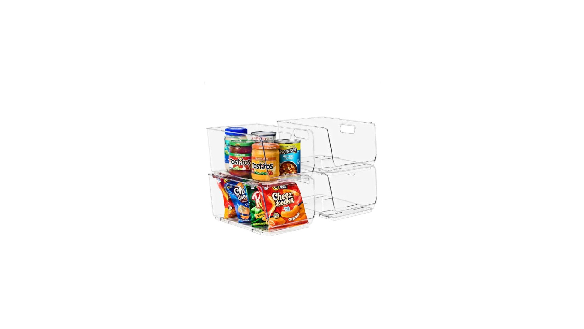 Stackable Fridge Bins
