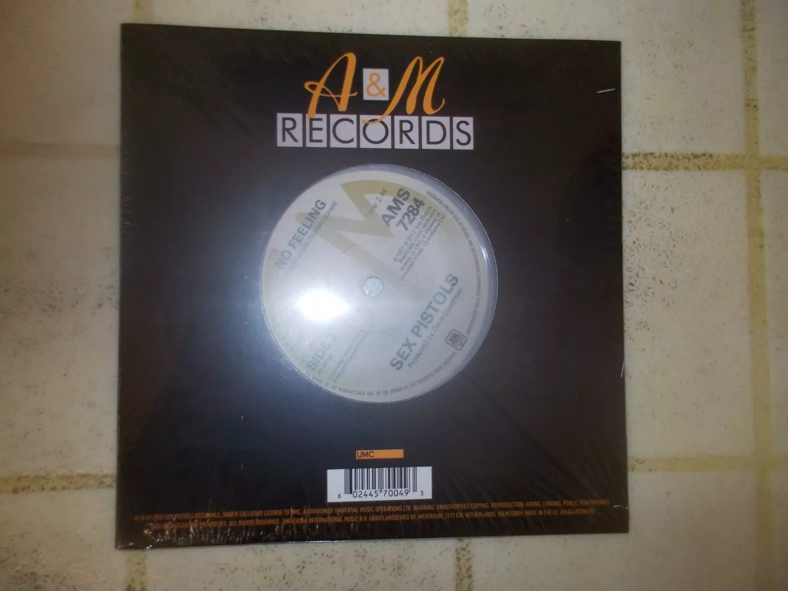 Sex Pistols-God Save The Queen Limited A&M Records Silver Reissue 45 83/1977