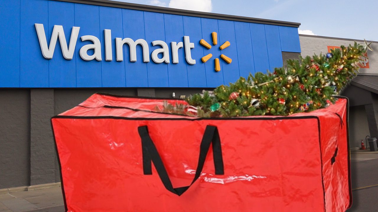 Walmart holiday storage feature
