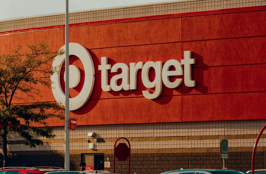 a target store with cars parked in front of it