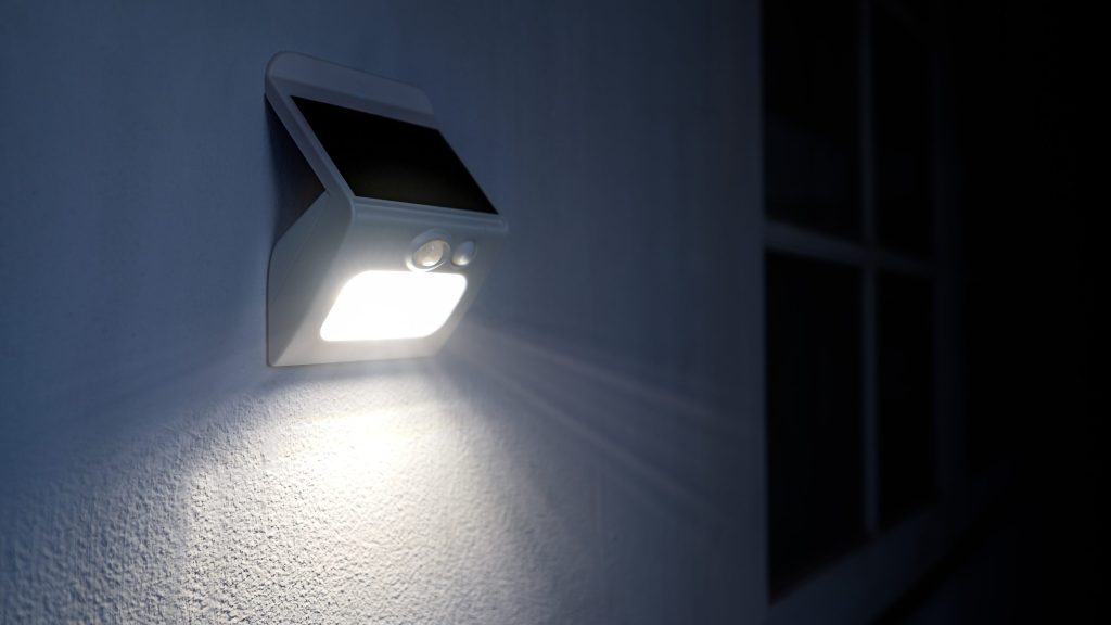 Motion sensor lights security