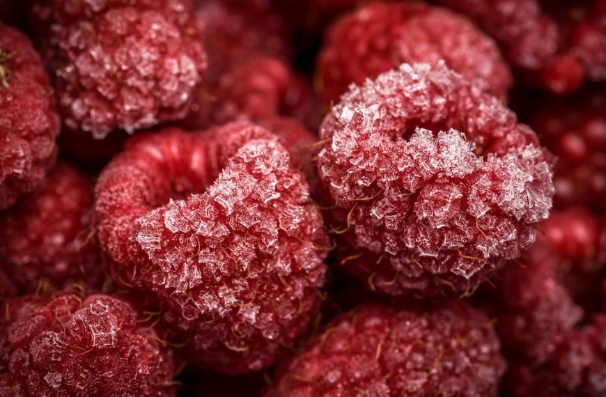 close-up photo of red fruits