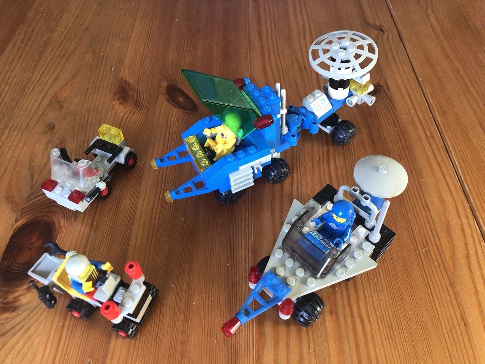 Rare Collection of Vintage 1980's Space LEGO Sets - All complete with NO Manuals