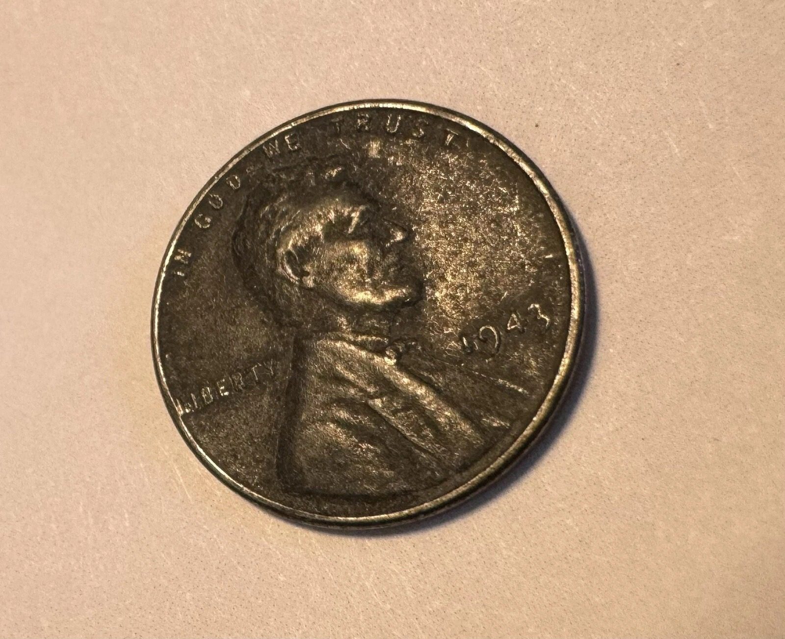 1943 1C Lincoln Cent