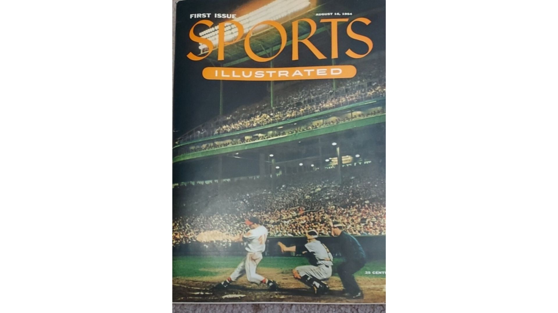 1954 sports illustrated first issue cgc