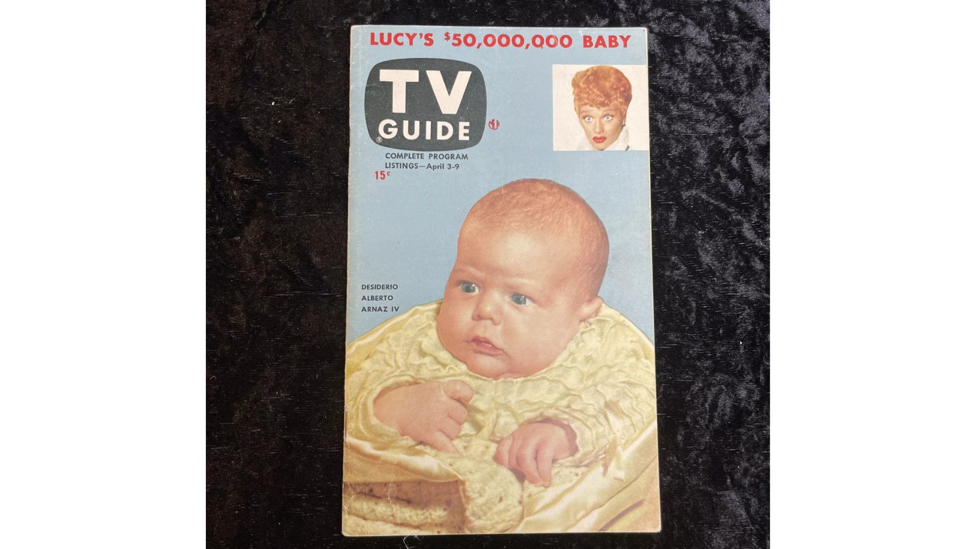 Rare TV GUIDE Vol. 1 No. 1 April 3-9 1953 Lucille Ball